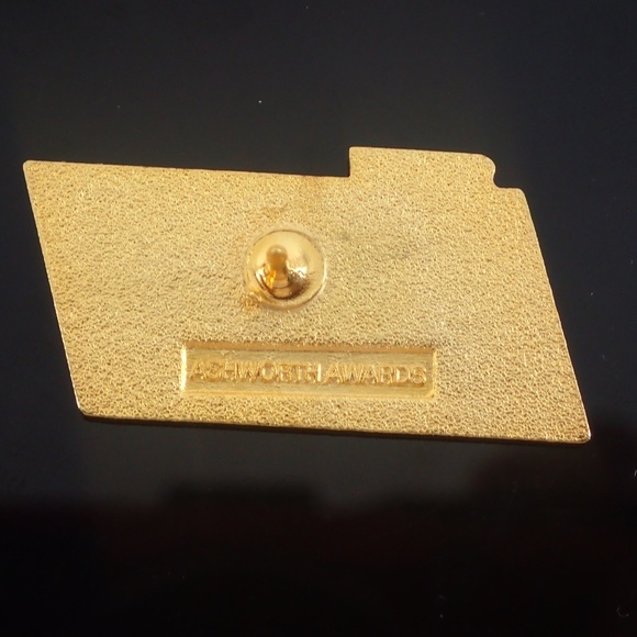 2006 US Figure Skating Synchronized Championships 1 1/4" Gold Tone Metal Pinback - Picture 4 of 6